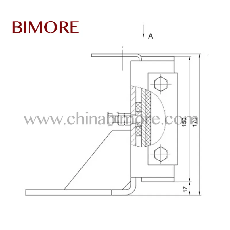 BIMORE DX20 направляющая для подъема обуви лифтов запчасти W16mm|Передаточные ремни| |
