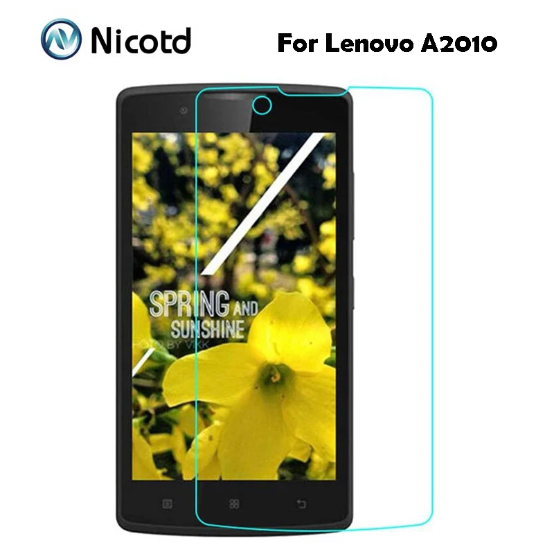 Nicotd для Lenovo A2010 Защитная пленка экрана оригинальная Противоударная 9H Закаленное