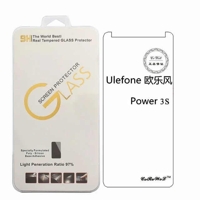 Ocube 9 H защитная пленка взрывозащищенные телефон Плёнки для Ulefone мощность 3 S Экран