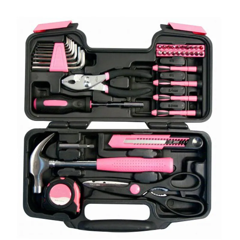 Набор ручных инструментов для дома комплект из 39 предметов с чехлом хранения