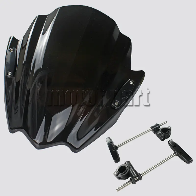 Ветровое стекло для мотоцикла Yamaha FZ16 FZ16S 2013 2014 годов|windshield sun shade retractable|motorcycle windshield