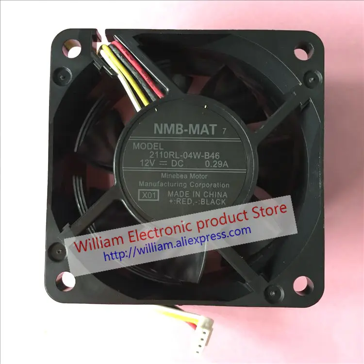 

Новый оригинальный NMB 2110RL-04W-B46 12 В постоянного тока 1725 а для проектора, охлаждающий вентилятор для проектора 1730/1735 Вт/Вт