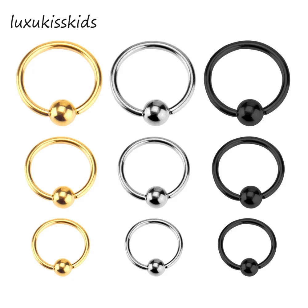 Серьги кольца LUXUKISSKIDS модные для губ ушей носа 9 шт./лот|ring costume jewelry|ring carjewelry silver ring |