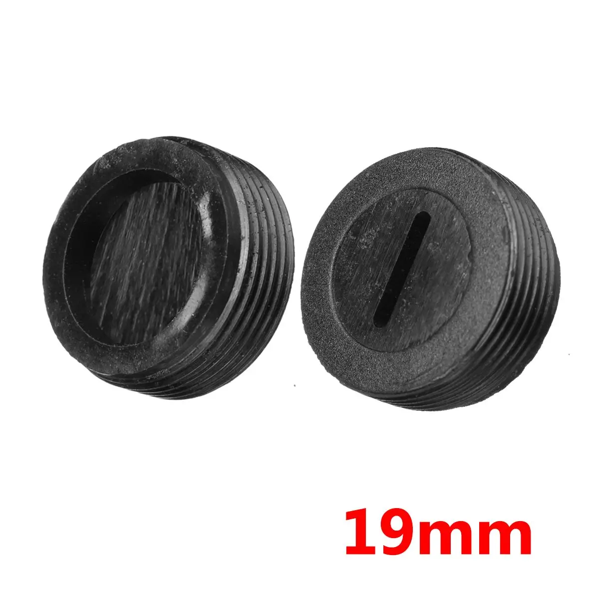19mm 2 шт., 10, 12, 13, 14, 15, 16, 17, 18, 19, 20, 22mm щетка углеродная держатель крышки чехол для кисти - Название цвета: 19mm