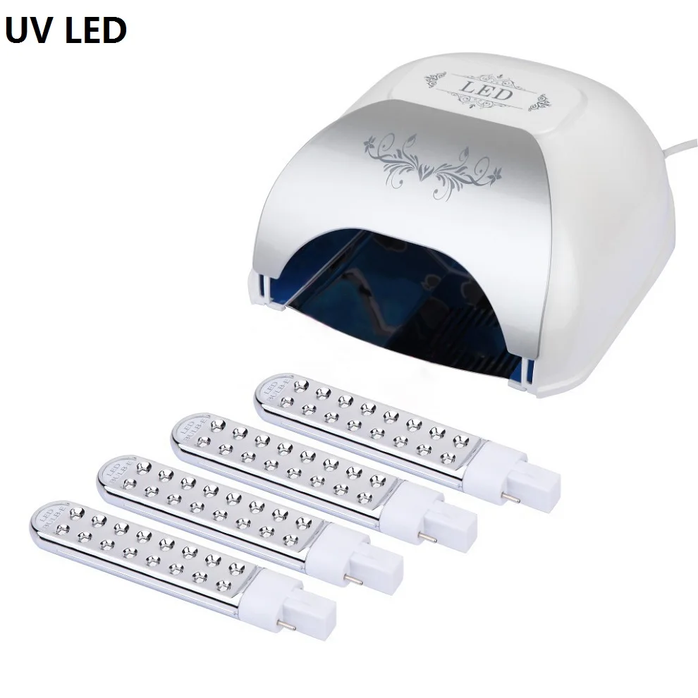 36 Вт UV LED ногтей барабан lke CCFL * 4 УФ лампы Сушилка для лечения gel гель маникюр Лак 60