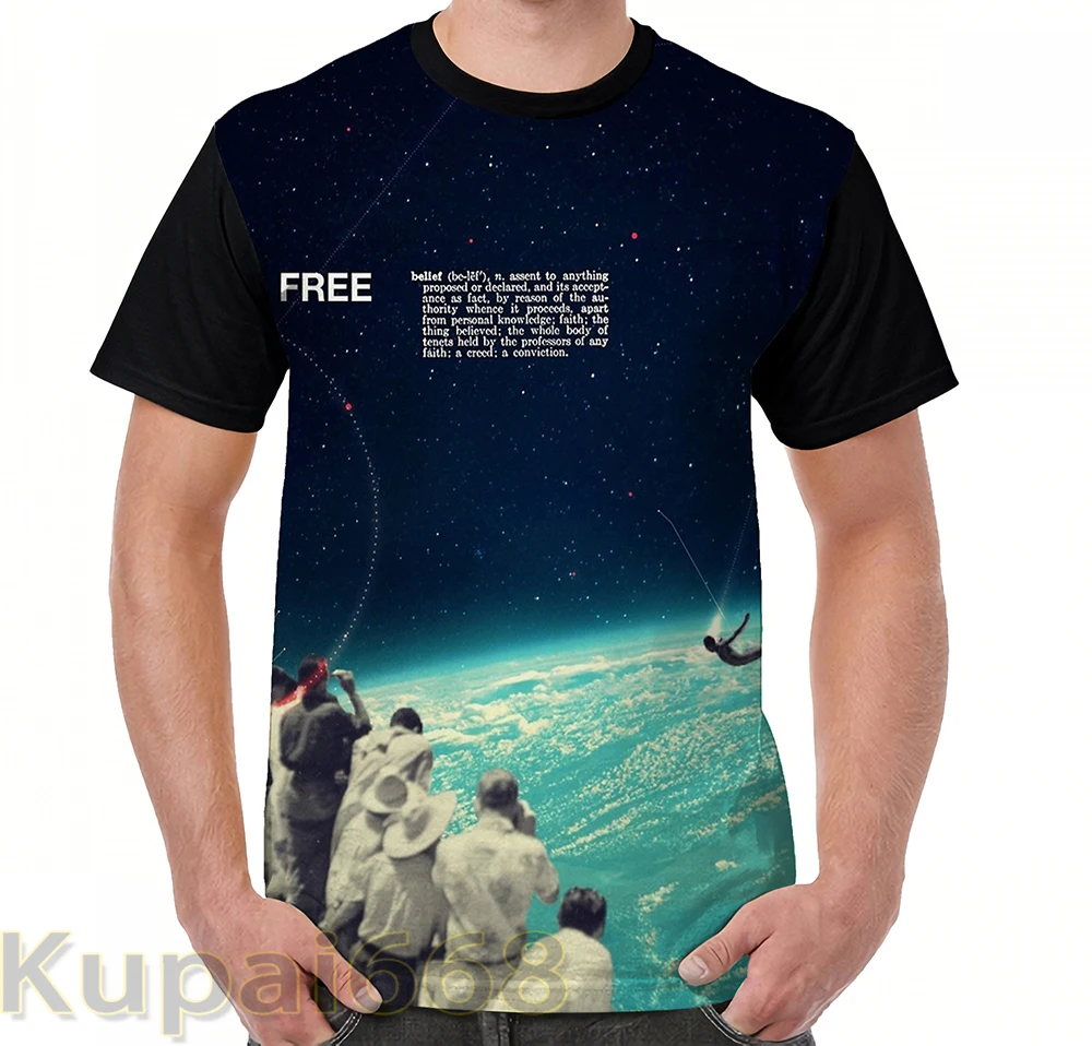 Забавная футболка с графическим принтом мужские топы футболки свободная женская
