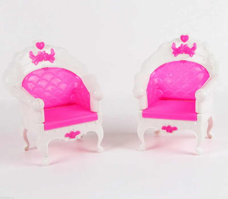 1 Набор пластиковая Винтажная настольная лампа для дивана куклы Барби 6