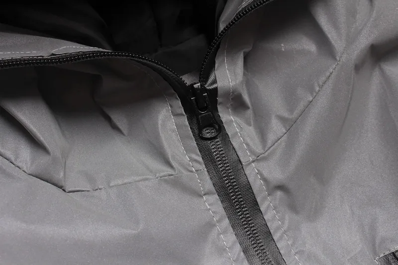 New Men's and Women's Jacket 3 M reflective Jacket night glowing Coat Windbreaker Hooded Loose Jackets Large Size S-5XL 914