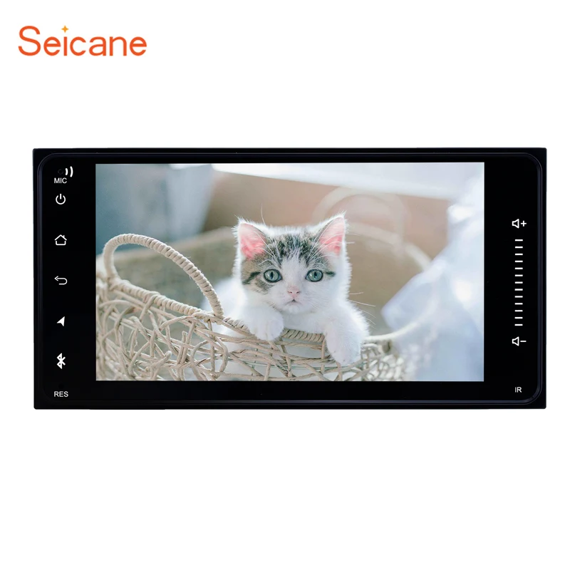 Автомобильный мультимедийный плеер Seicane 2DIN Android 8 1 7 дюймов gps для TOYOTA RAV4 2001 2008 /Camry