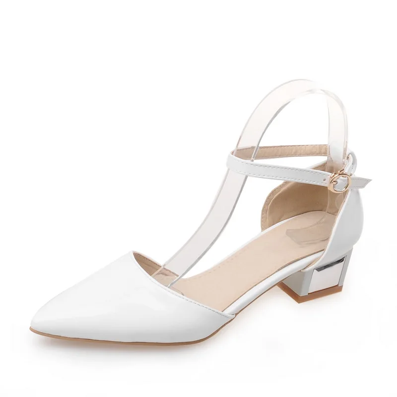 Женские босоножки на платформе туфли-лодочки с острым носком высоком каблуке