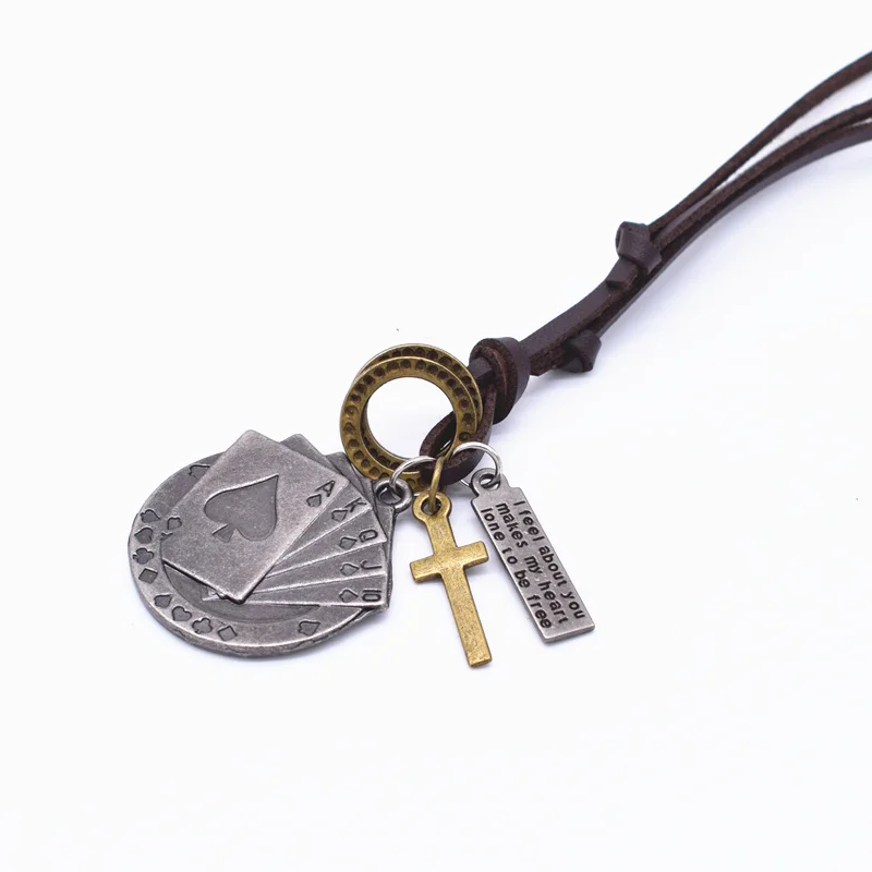 VOQ 2017 модный счастливый Лопата прямой флеш покер ручной работы очаровательное