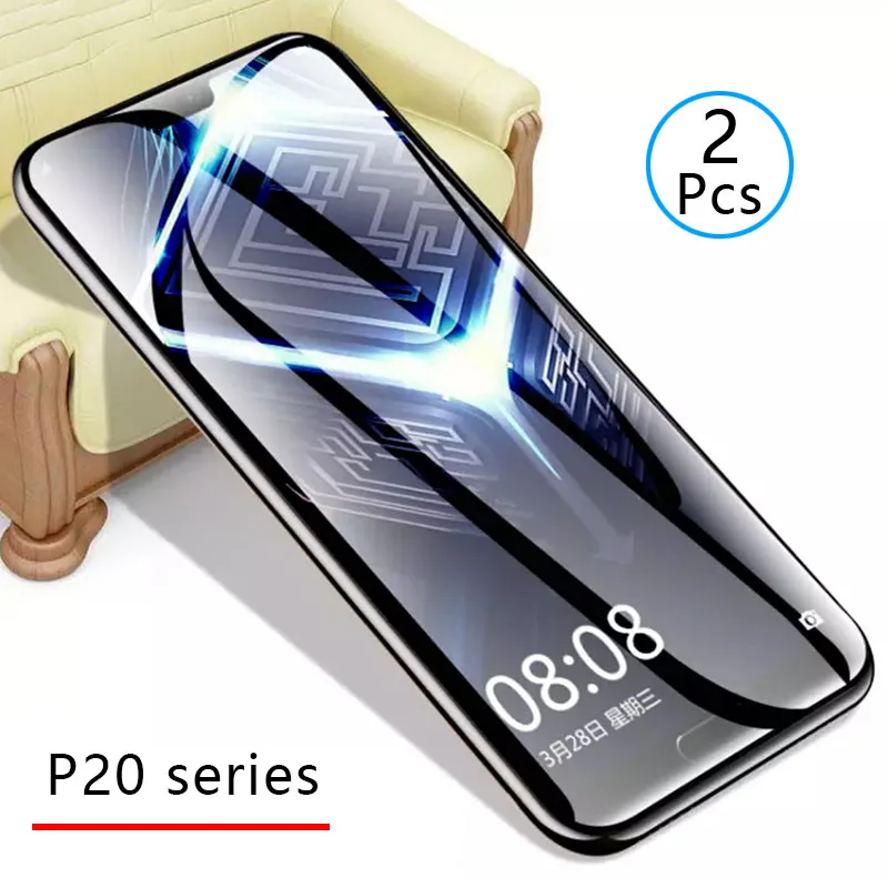 2 шт. закаленное стекло для Huawei P20 Lite P 20 Pro защитное Защитная пленка экрана