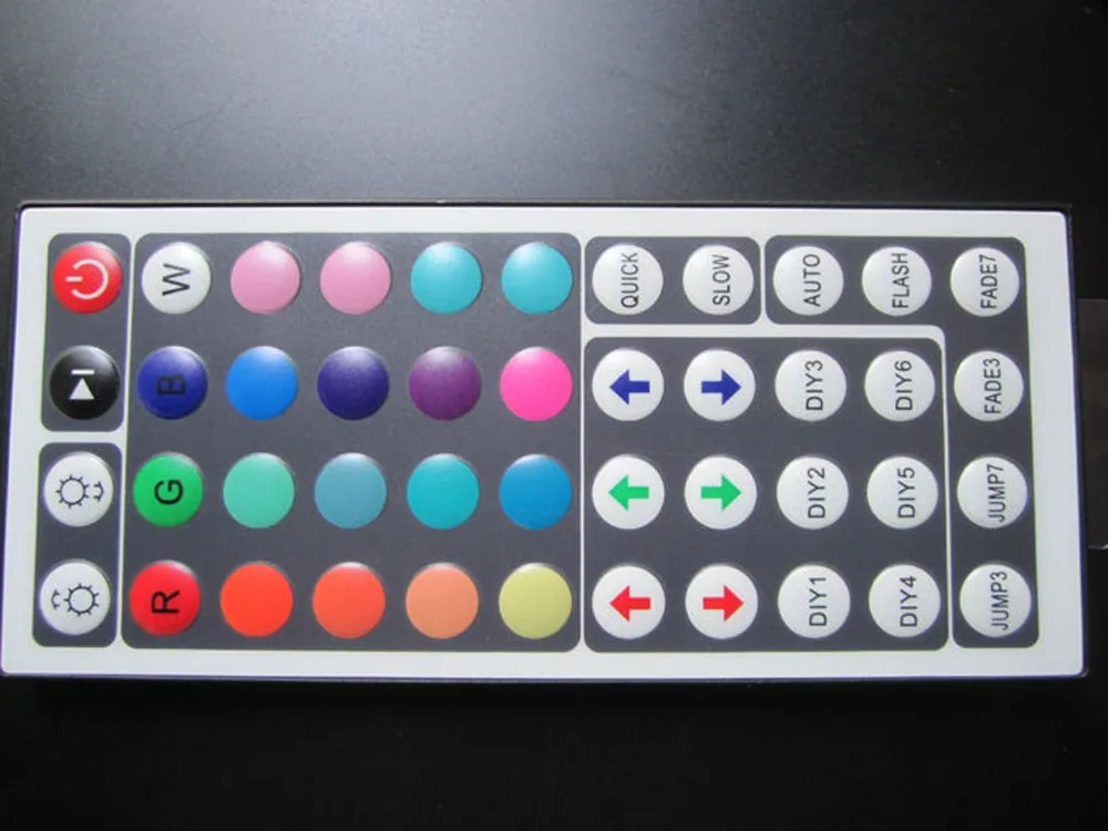 12 В 24 DC 24a 240 Вт 44Key ИК пульт дистанционного управления для RGB Светодиодные ленты