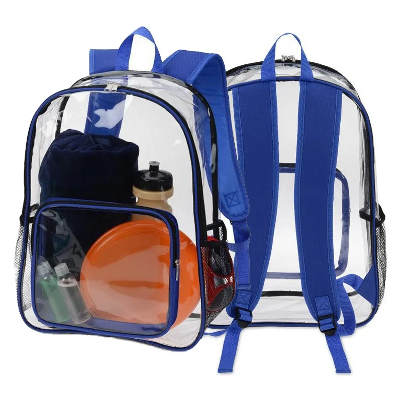 Новый модный прозрачный рюкзак водонепроницаемый дорожный школьный на
