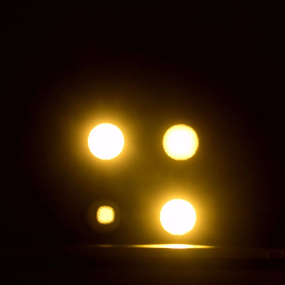 4x100 Вт COB 4 глаза матричный светильник DMX512 теплый белый для просмотра