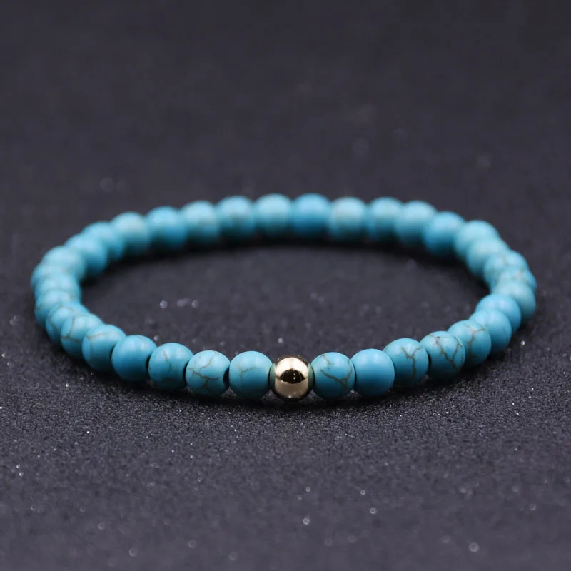 Браслет с бусинами из лавового камня 6 мм мужские браслеты ниток для женщин