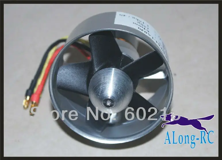 Бесплатная доставка Алюминий 64 мм EDF 5 лопастей RCLADER LEDF64-1A040 (около 1150 г тяги) для