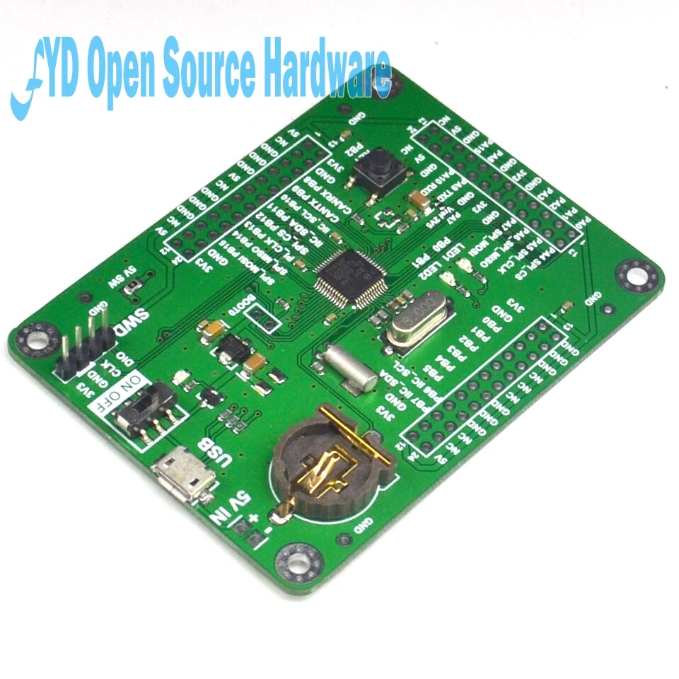 Макетная плата STM32F103C8T6 STM32 макетная микроконтроллера испытательная минимальная