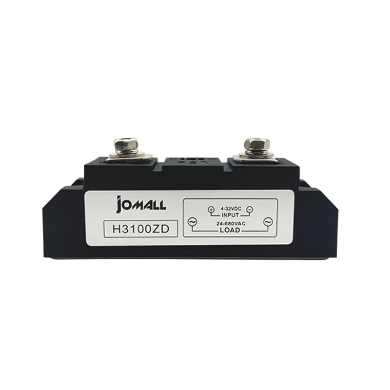 60A/80A/100A промышленный однофазный твердотельный релейный вход 3-32VDC выход 24-680AC