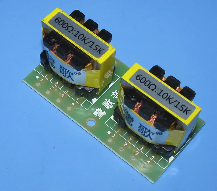 Permalloy 600: 10 K/15 K аудио усилитель сигнала трансформатор сбалансированное и Несимметричное преобразование с экраном
