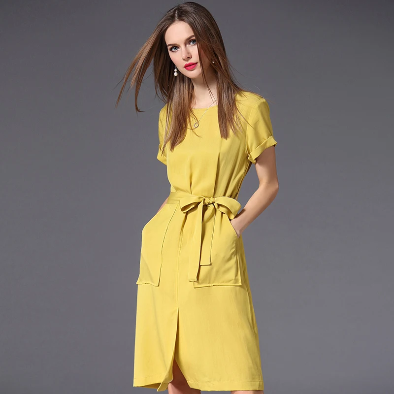 Новинка 2019 женское летнее платье с коротким рукавом модное большого размера