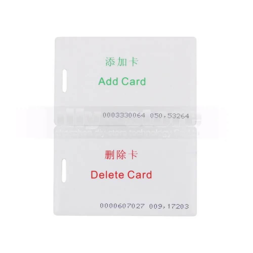 Считыватель RFID-карт 2 в 1 DIYSECUR 1000 кГц для пользователей сканер отпечатков пальцев