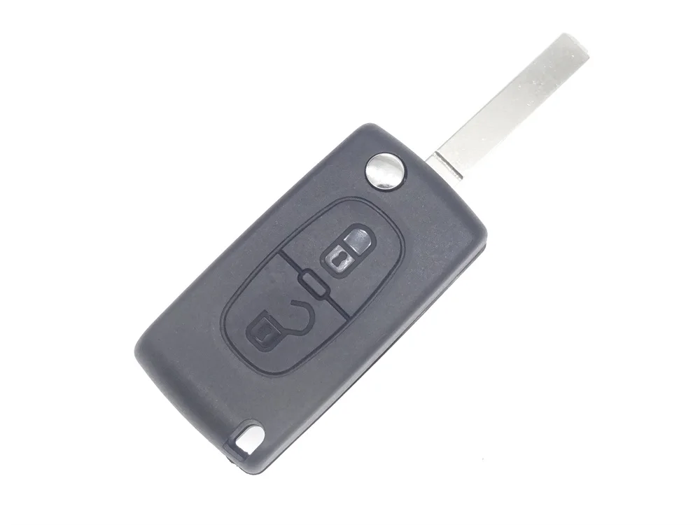Чехол для автомобильного ключа AUTEWODE Peugeot 207 307 308 407 807 без логотипа citroen 1 шт.