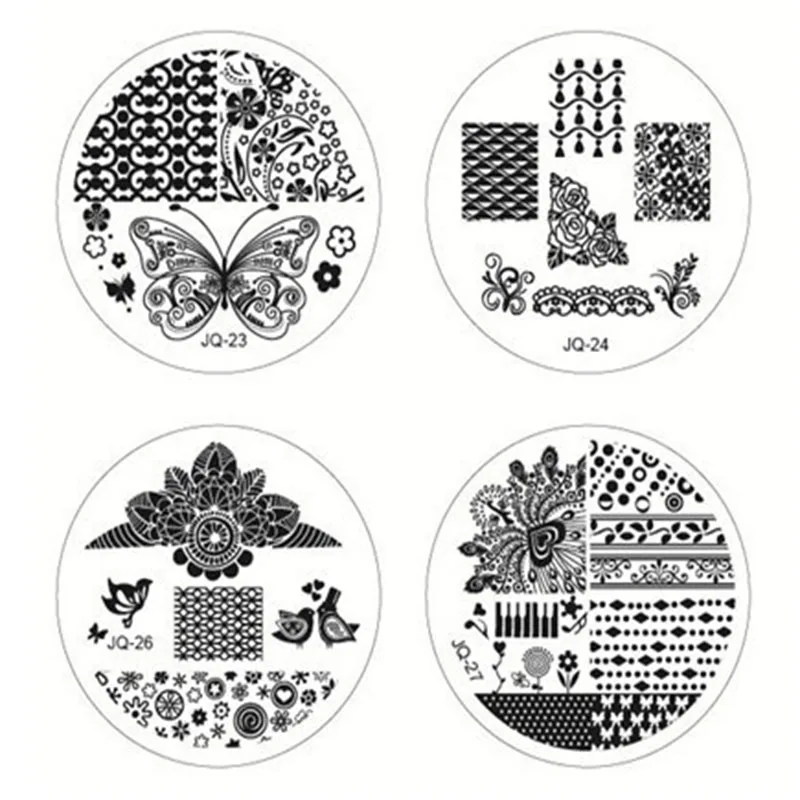 1 шт. Круглый шаблон с изображением Ангела из мультфильма|Шаблоны для дизайна