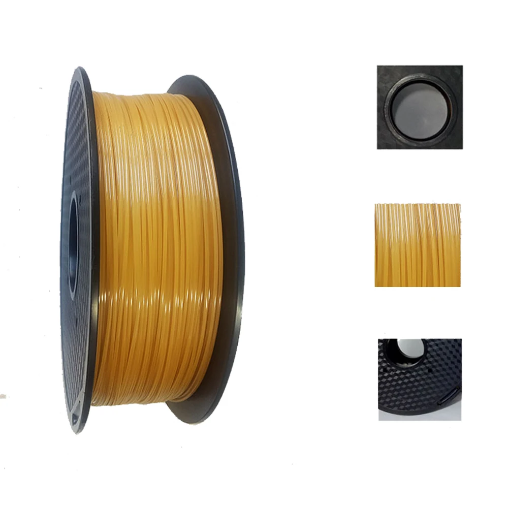 Нить для 3D принтера FLEXBED Ultem PEI точность размеров +/ 0 03 мм катушка 5 кг 1 75