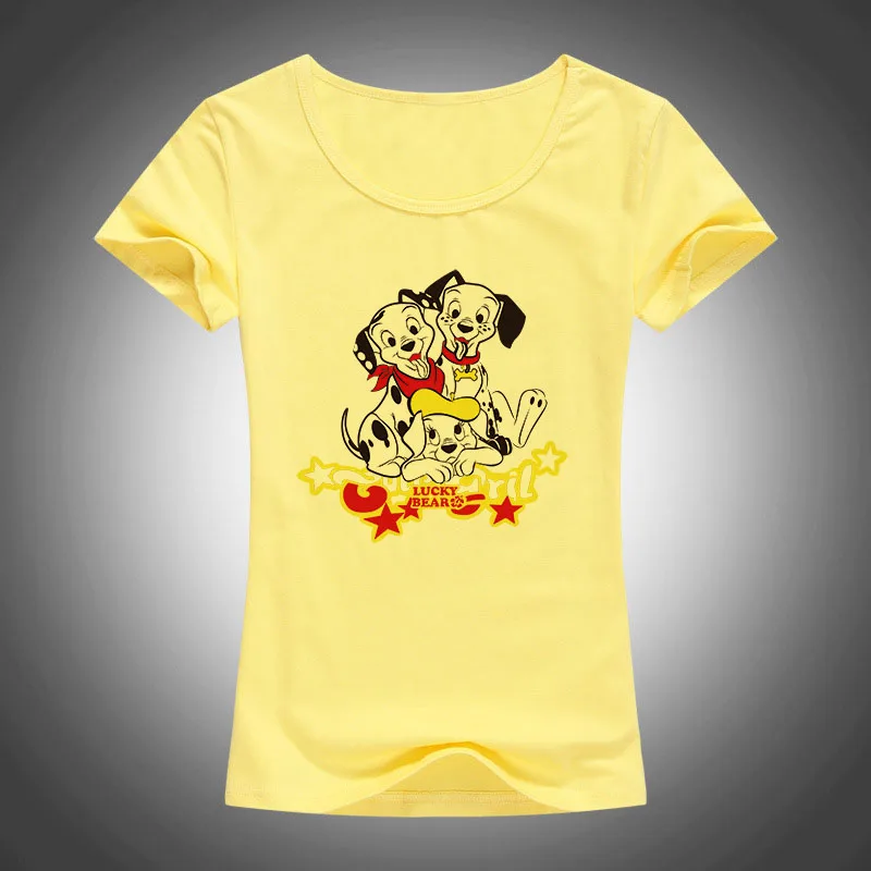 Новинка 2017 модная летняя футболка с коротким рукавом женские топы lucky bear принтом