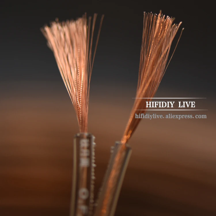 HI FI DIY 1 ~ 15 м бескислородная медь 200 300 400 600 обойма для кабеля фотография|Аксессуары