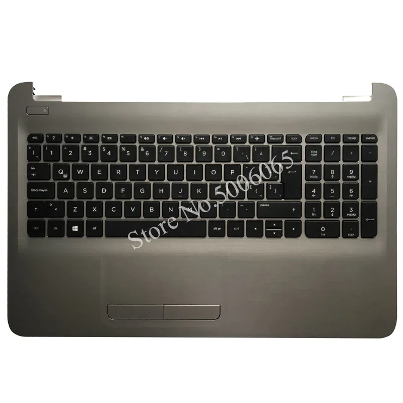 

Latin Laptop keyboard For HP 250 G5 255 G5 256 G5 15-BA 15-AY TPN-C125 ​TPN-C126 HQ-TRE palmrest touchpad Upper cover