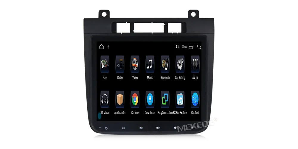 MEKEDE 8,4 дюймов 2 din android 9,1 2+ 32G автомобильный DVD gps навигатор для VW Volkswagen TOUAREG 2012-, радио, wifi, четырехъядерный
