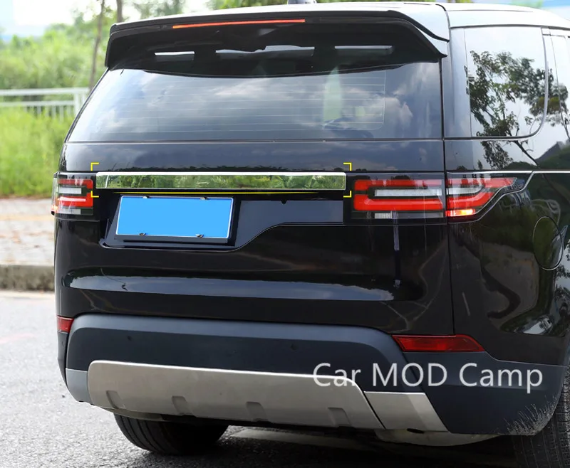 Для Land Rover Discovery 5 L462 2017 2018 ABS Хромированная Задняя Крышка багажника Накладка 1 шт.