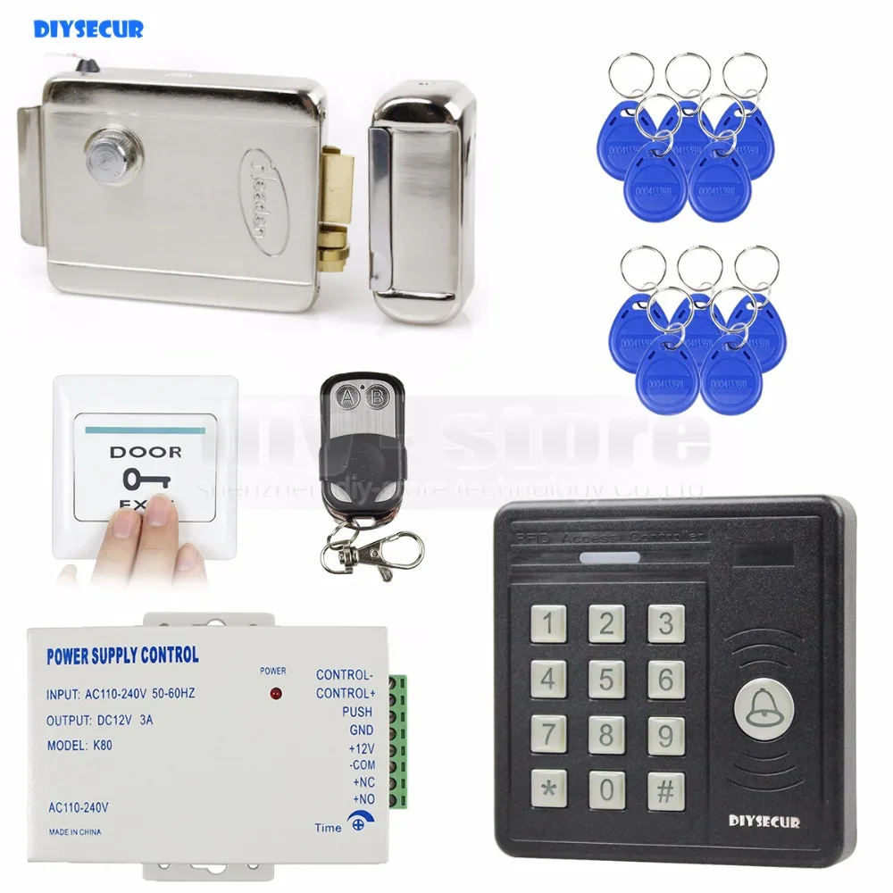 Diysecur Водонепроницаемый Дистанционное управление 125 кГц RFID Card Reader Управление
