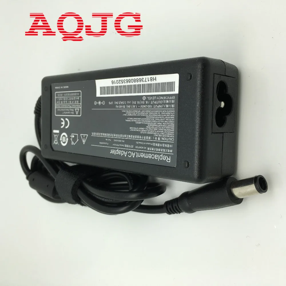 Зарядное устройство AQJG адаптер для ноутбука/ноутбука 18 5 в 3.5A 65 Вт HP Pavilion G6 G56 CQ60 DV6
