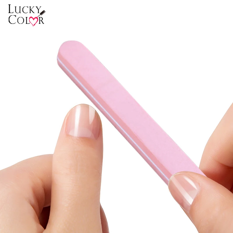 1PCS Double Sided Polishing Nail File Buffer Block UV Gel Polish Manicure Sanding Professional Art Salon Supplies | Красота и