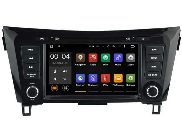 Android 9 0 автомобильный dvd плеер для NISSAN X Trail/QASHQAI/ROGUE 2014 2016 аудио gps стерео головная