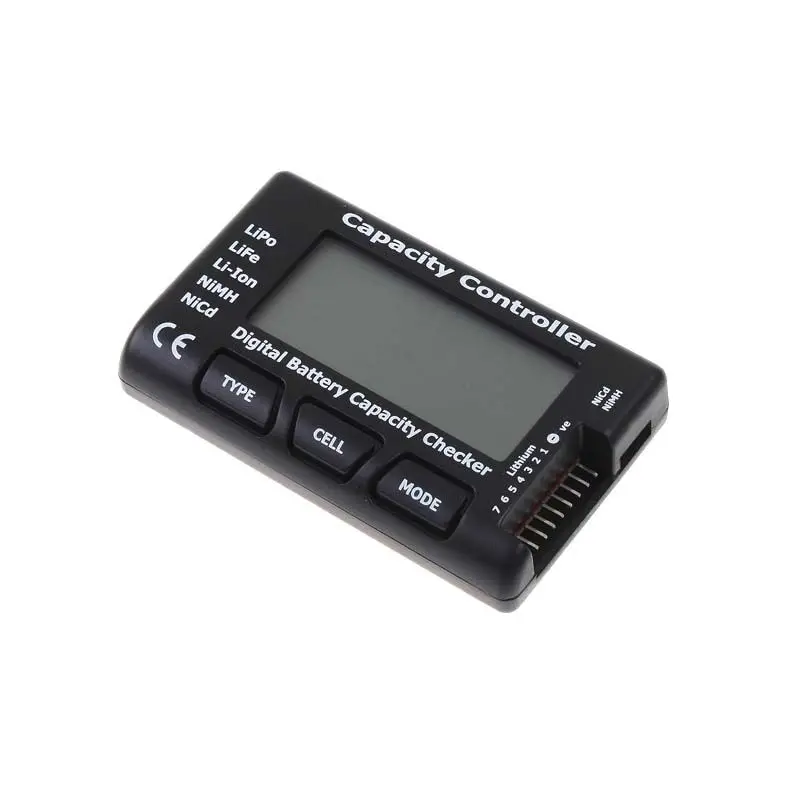 Digital Battery Capacity voltage Checker tester meter RC CellMeter 7 for LiPo LiFe Li-ion NiMH Nicd | Игрушки и хобби