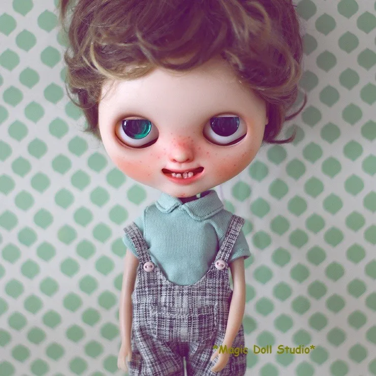 [RMG200] Горячая Распродажа neoblythe Кукла Одежда# хлопка с воротником Топ для neoblythe Кукла Одежда для розничной торговли