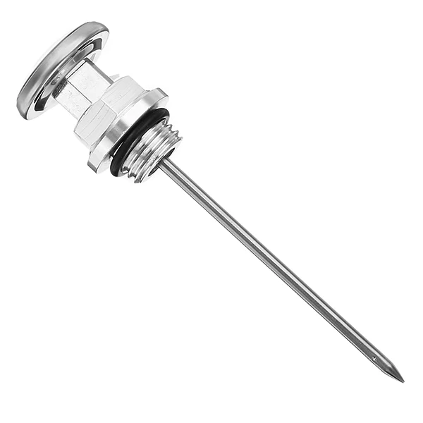 Алюминиевая длинная игла для мотоцикла масляный щуп термометр Alu с часами