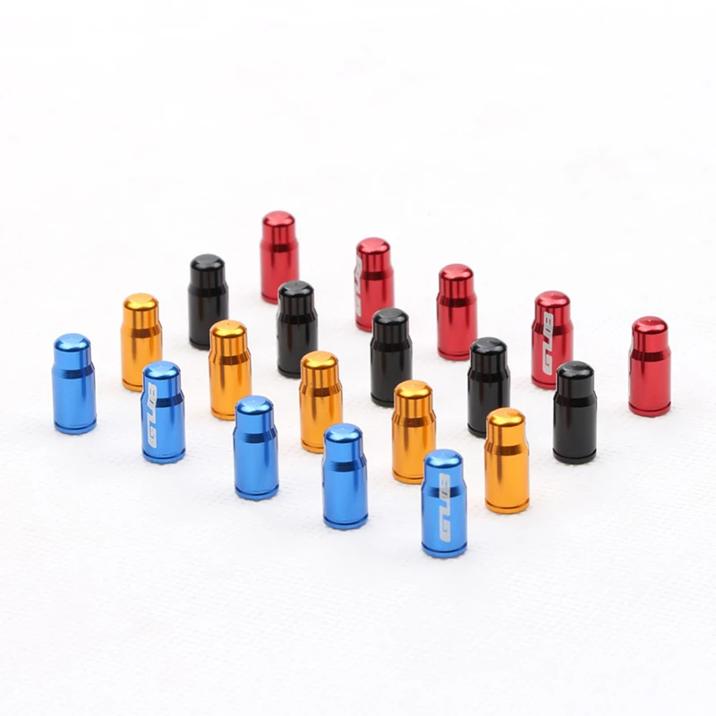 

50pcs GUB Bicycle Wheel Tire Covered Protector Road MTB French Tyre Dustproof Bike Presta Valve Cap Accessories