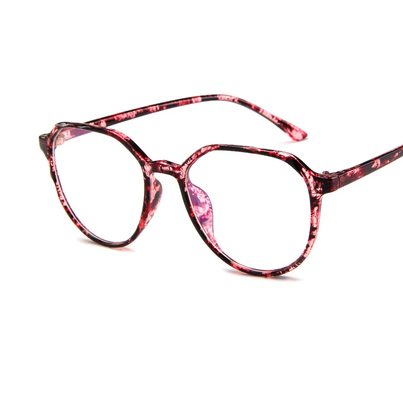 Корейская версия ретро неправильной плоской зеркальной полигональной модной