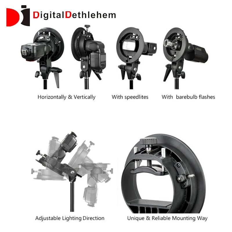 Переносной отражатель Godox Быстрый рассеивающая линза софтбокс Bowens крепление S