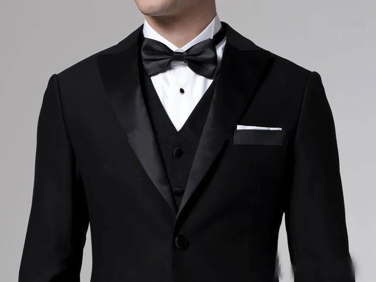 Черные смокинги для жениха мужские свадебные костюмы блейзеры одежда выпускного