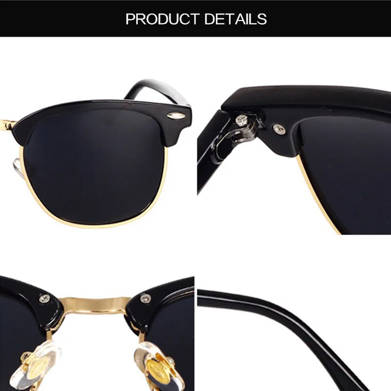 Новинка 2019 Классические поляризованные солнцезащитные очки для мужчин и женщин