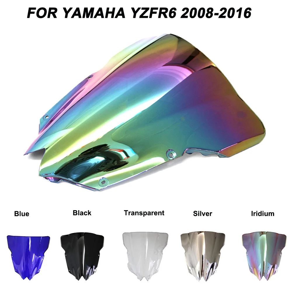 Ветрозащитные дефлекторы на лобовое стекло мотоцикла для 08 16 Yamaha YZF R6 YZFR6