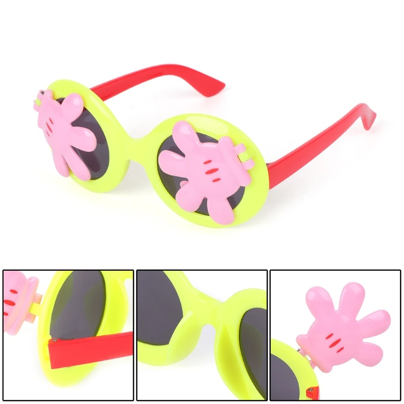 2018 NEW Kids Sunglasses Children Lovely Cartoon Palm Cover Glasses Fashion UV400 Gifts | Аксессуары для одежды