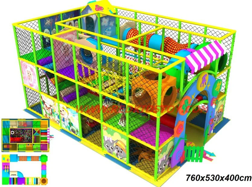 Крытая игровая площадка/Детская площадка/мягкое оборудование для игровых