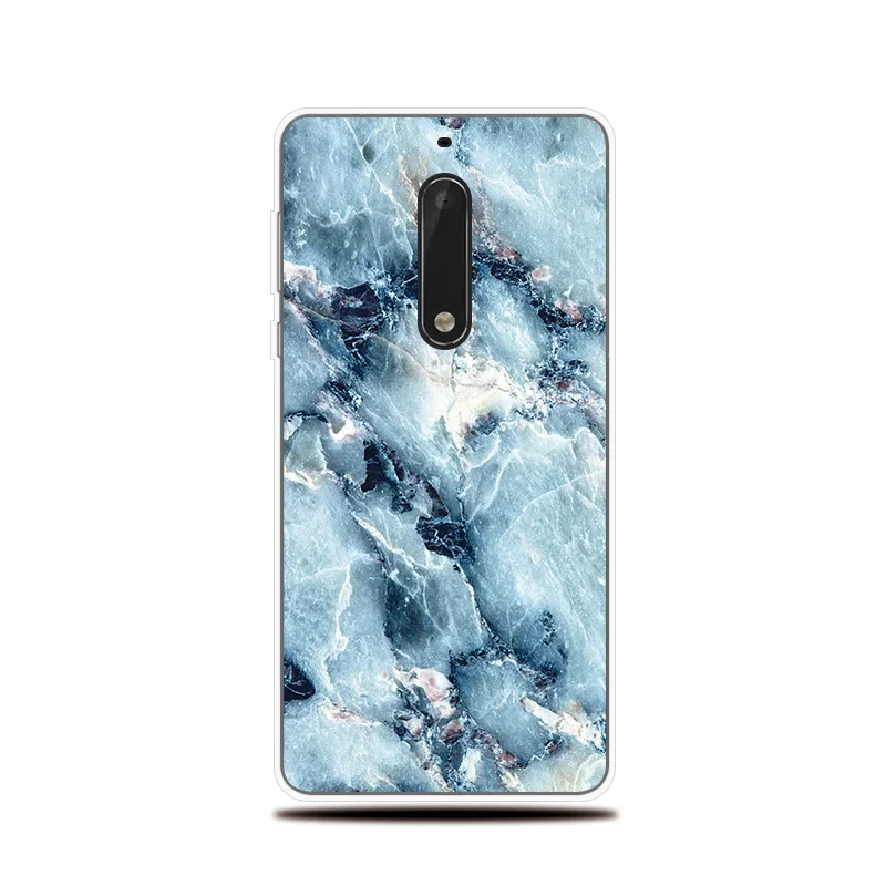 Силиконовый чехол для Nokia 1 2 3 5 6 7 8 X5 X6 X7 с мраморным узором Couqe Plus телефона |